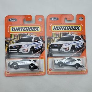 Matchbox Ford NYPD 2016 Ford Interceptor Utility